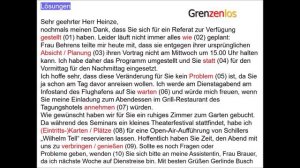 Goethe Zertifikat C1 Schreiben | Goethe Certificate C1 Writing