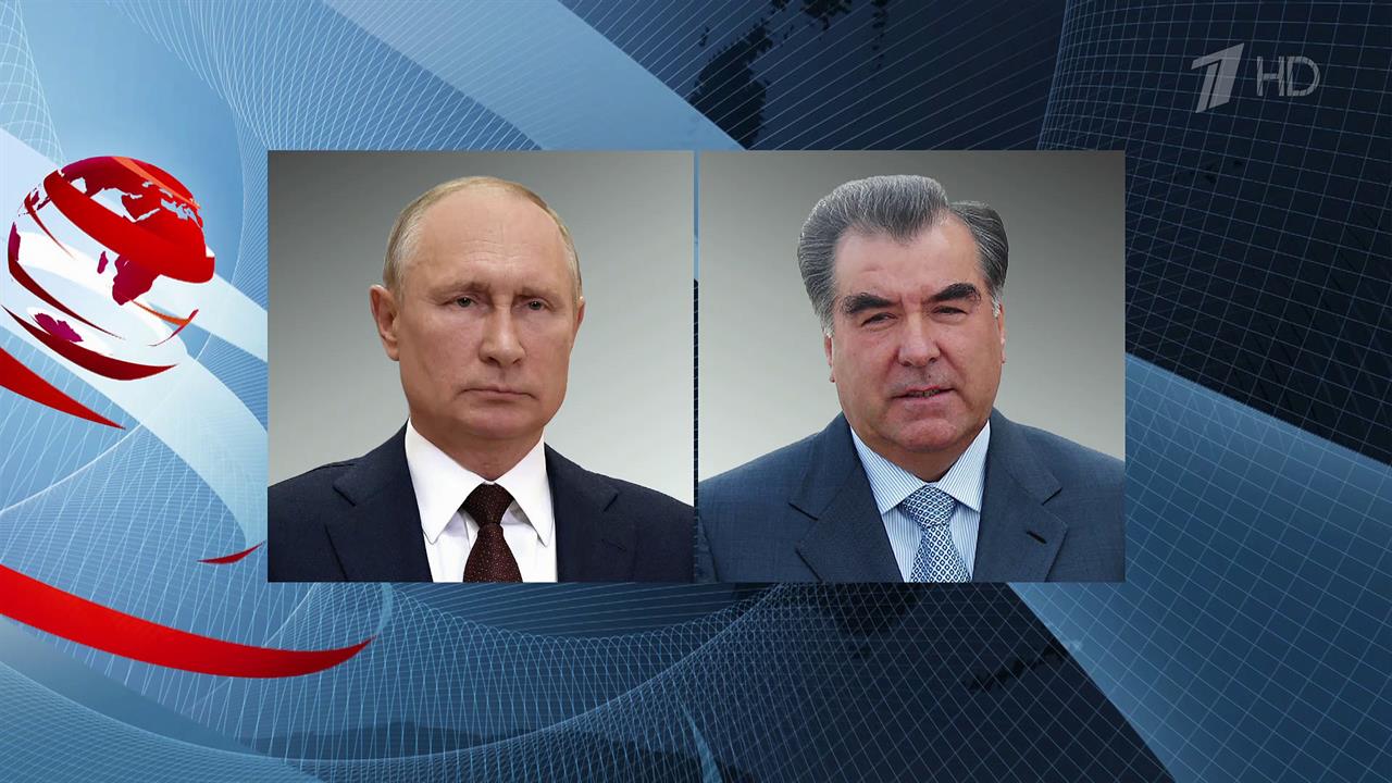 Президент России в ходе телефонного разговора поздравил Эмомали Рахмона с днем рождения