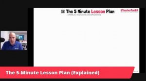 The 5-Minute Lesson Plan (Explained)