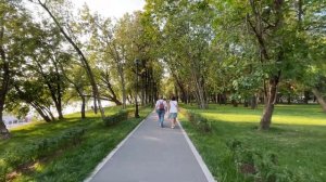 Прогулка по парку Северного речного вокзала | Москва | Moscow walk 4K 60 fps ASMR 2021