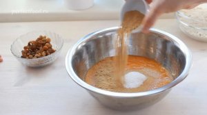 Тыквенные кексы на овсяной муке с имбирём и изюмом  | Постные кексы с тыквой -  без яиц и молока