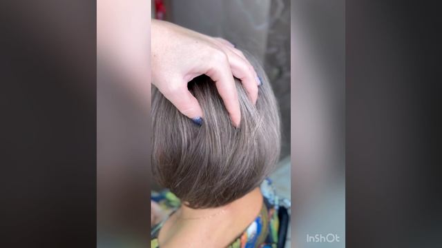 мелирование с затемнением