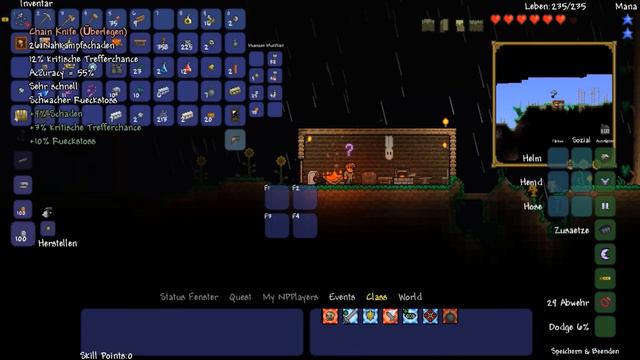 Let's Play N Terraria #05 [MOD] [GERMAN/HD] -- FIGHTER CLASS ahhhhh ! смотреть онлайн