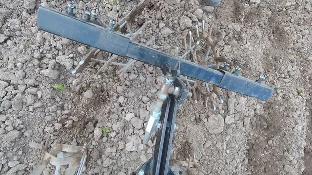 Гербицид из мотоблока, полем картошку