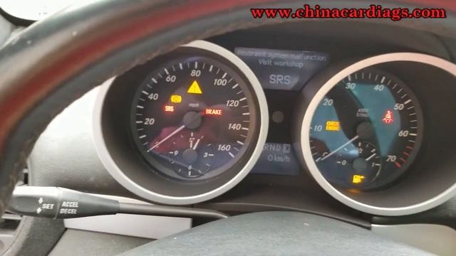 X300 DP PLUS work on Benz SLK 350 2006 Cluster Calibration смотреть онлайн