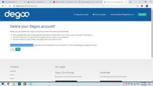 DekoTV - How to delete Degoo account