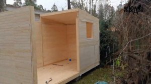 Сборно-разборные бытовки или домики свободного назначения КД-ДК/42. Канал: https://t.me/kddk42