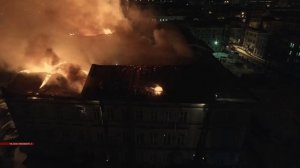 Пожар в ДОКБ Твери 1/3. Fire at Children's regional clinical hospital of Tver