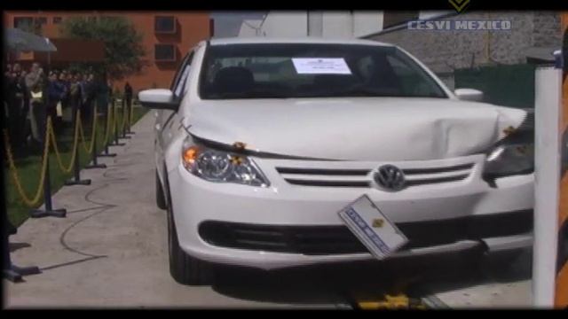 LOW SPEED CRASH TEST 2009 Volkswagen Gol смотреть онлайн