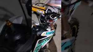 Питбайк Regulmoto SEVEN 125 запуск на холодную