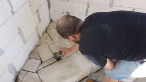 СДЕЛАЛ ПОДИУМ ДЛЯ ПЕЧИ ЧТО ЖЕ ИЗМЕНИЛОСЬ в ДОМЕ