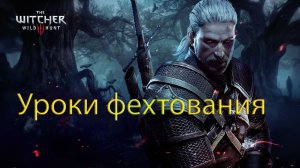 Уроки фехтования. The Witcher 3 Wild Hunt. Летсплей