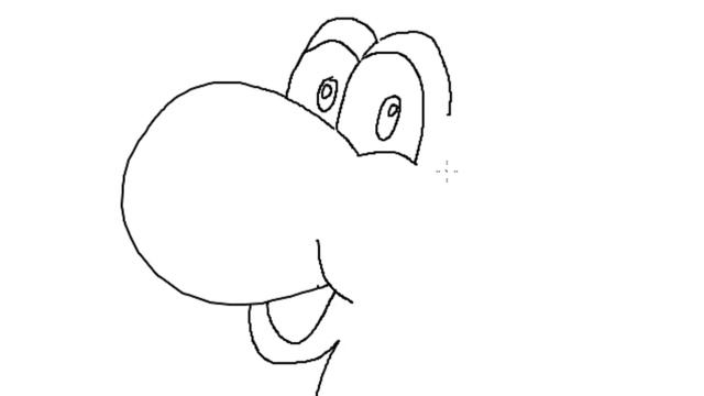 Yoshi. Йоши. How to draw a easy? (Как нарисовать просто?) смотреть онлайн
