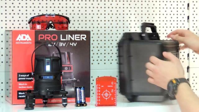 Обзор лазерного нивелира ADA PROLiner и ADA ULTRALiner