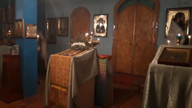 Крещенский сочельник Троицкий храм с.Запрудское 2023 г.Тропарь праздника.Монтаж видео  - В.Пименов