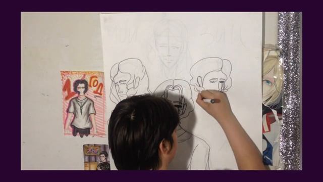 рисую ОГРОМНЫЙ постер на стену (с моими детьми) смотреть онлайн