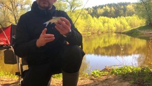 Рыбалка на реке Нара. 9 мая 2023.