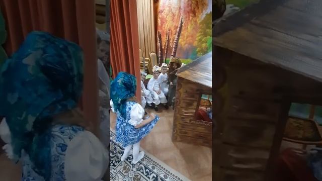 Инсценировка сказки "Гуси- лебеди" группа "Почемучки" смотреть онлайн