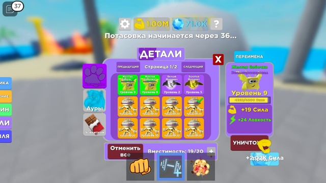 КАК БАГАТЬ ПЕТОВ НА СИЛУ В Muscle Legends ?. Самый быстрый способ смотреть онлайн