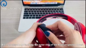 How to install Ediffer W800BT ear pads?