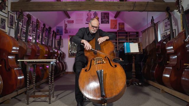 *SOLD* Thierry Barbé Plays a James Cole Double Bass *SOLD* смотреть онлайн