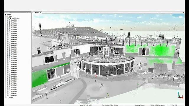 Облако точек и 3д модель дома смотреть онлайн