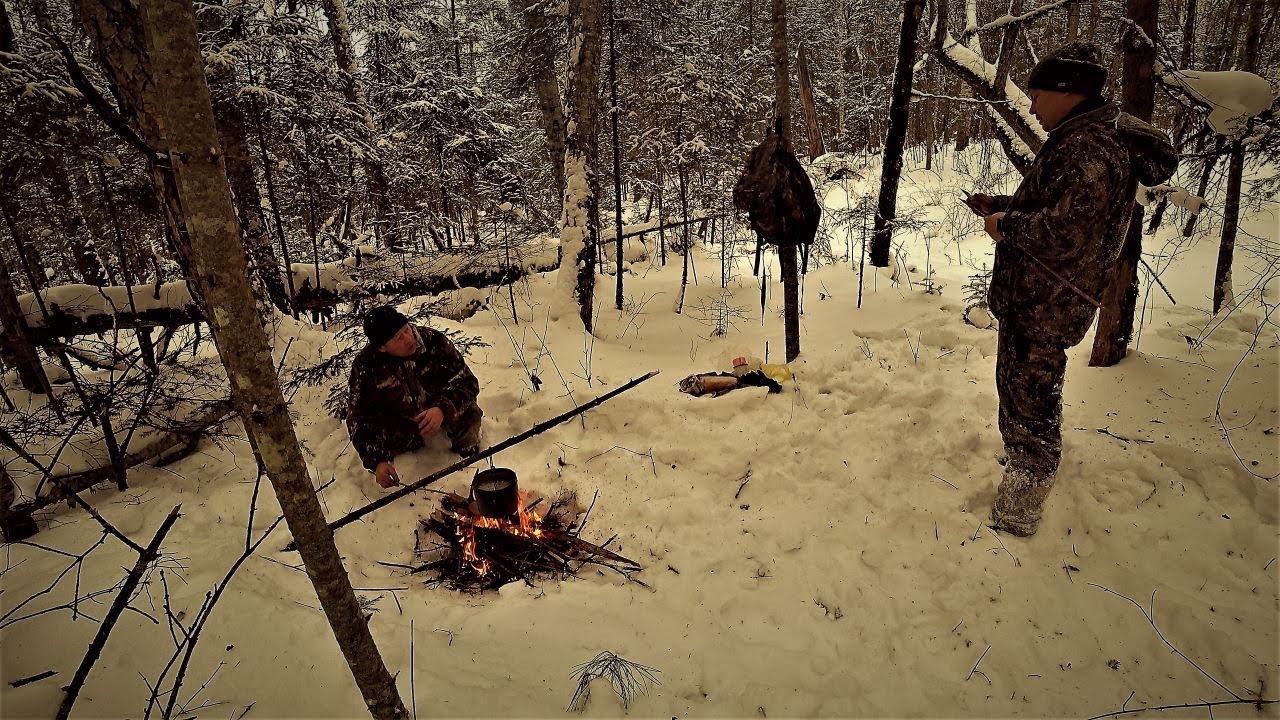 НЕСКОЛЬКО ДНЕЙ НА ПУШНОМ ПРОМЫСЛЕ, НА ПРОМЫСЛОВОМ УЧАСТКЕ.