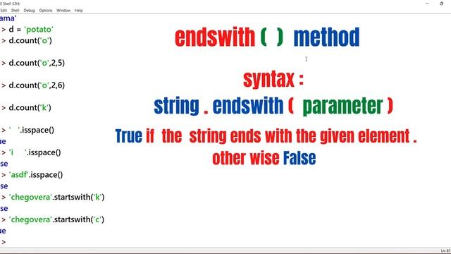 #19  String Methods In Python In Telugu part 3 | isdigit isdecimal isnumeric | Python In Telugu