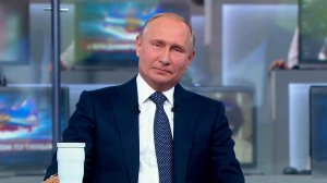 Владимир Путин рассчитывает, что российская сборна...релит" на Чемпионате мира по футболу FIFA 2018™