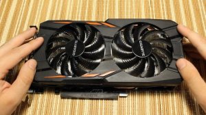 Видеокарта Gigabyte GeForce GTX 1050 Ti Windforce OC 4G. Распаковка и первые впечатления.
