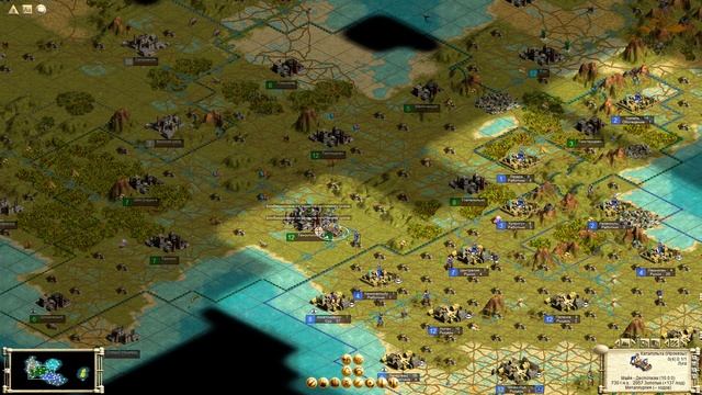Civ 3 On Deity 11. Разделяй и властвуй. смотреть онлайн