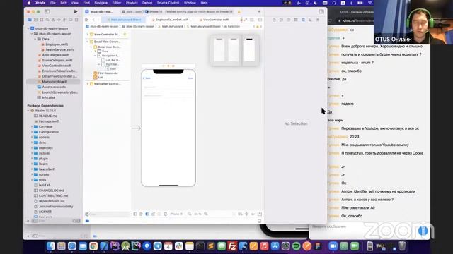 База данных в мобильном приложении на примере Realm // курс «iOS Developer  Basic Специализация iOS