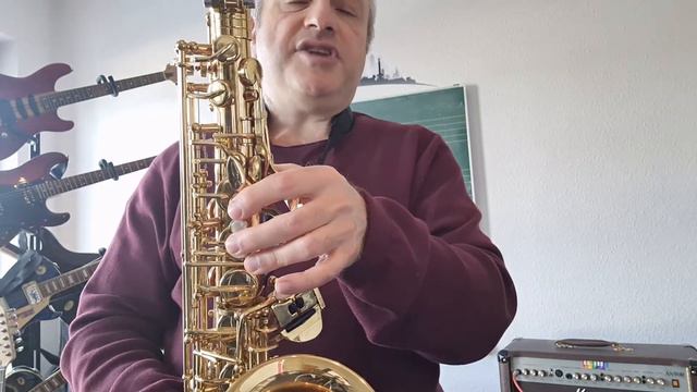 Как играть на Саксофоне Песня старого извозщика урок 8