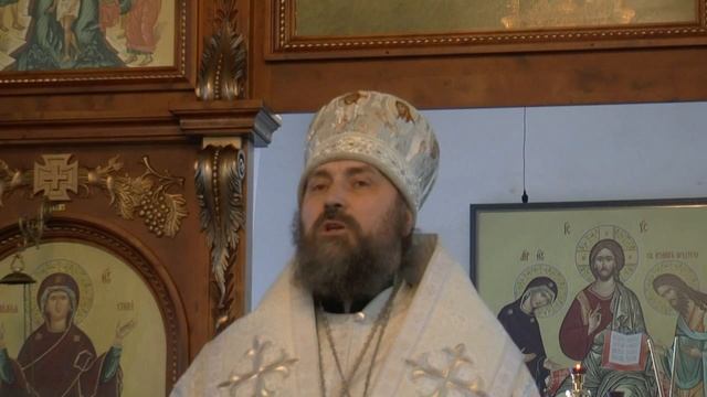 Проповедь епископа Серапиона в Крещенский сочельник 18.01.2017 г. Кокшетау смотреть онлайн