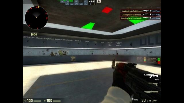 Разминка cs-go (золотая звезда) смотреть онлайн