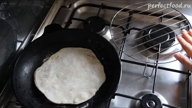 Домашние лепёшки чапати, пита Рецепт бездрожжевых лепёшек