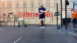 Скрестные двойные прыжки на скакалке