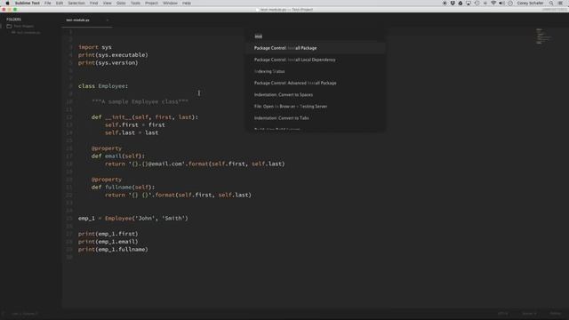 Setting up a Python Development Environment in Sublime Text
