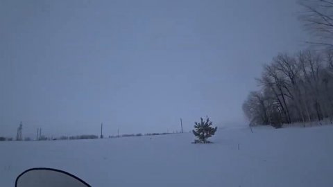 ОХОТА НА СНЕГОХОДАХ