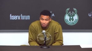 Giannis Antetokounmpo on Damian Lillard's Debut Performance, Postgame Interview