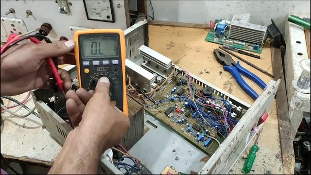 inverter Repairing and use of frequency meter