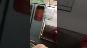 Разбил окно в метро СПб