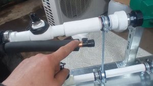 Чиллер для охлаждения купели.