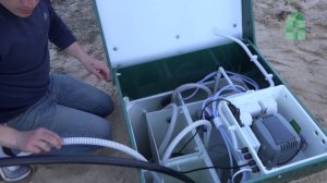 Автономная канализация BioDeka 5 П-800 (монтаж, описание принципа работы станции очистки)