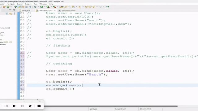 2) 21 03 2023 | Entity Manager Types i e merge updateetc – смотреть ...