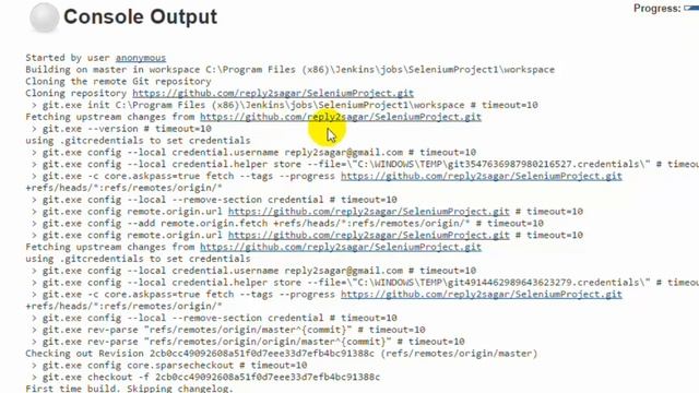 Lecture 21 : Running Selenium tests in Java on Jenkins server смотреть онлайн