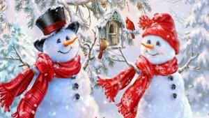 Снеговик - детская песенка