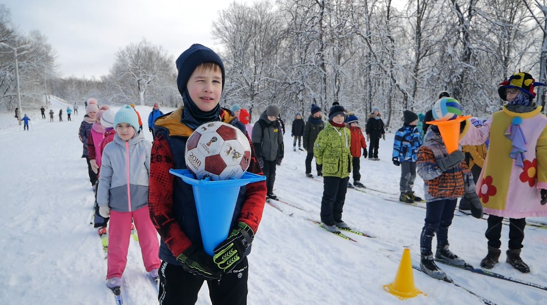 Лыжный стадион детские соревнования