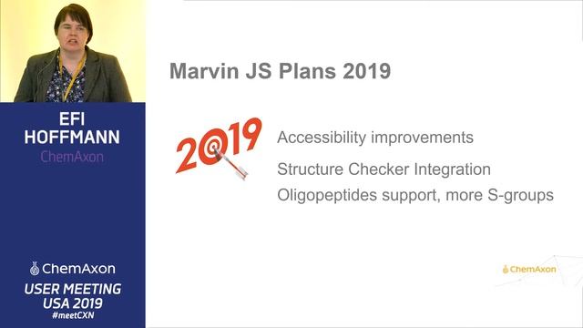 Efi Hoffmann (ChemAxon): Marvin - Chemical drawing with ChemAxon’s Tools смотреть онлайн