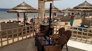 Обзор пляжа в отеле Риксос Шарм Эль Шейх